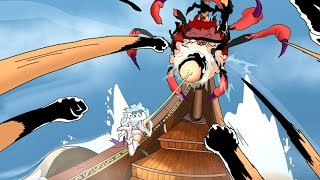 LUFFY BONNEY GEAR 5 DESTROYED SATURN Fan animation  One Piece chapter 1121 [upl. by Annayk]