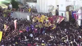 Black Nazarene image returned to Quiapo Church after 19hour traslacion [upl. by Dalpe]