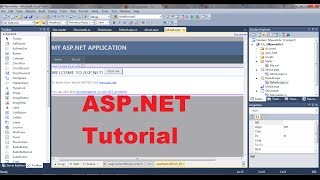 ASPNET Tutorial 1 Introduction and Creating Your First ASPNET Web Site [upl. by Nyrahs]