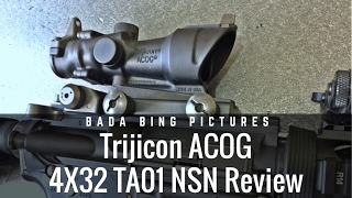 Trijicon ACOG TA01NSN 4x32 The Classic Battle Sight [upl. by Vladimar]