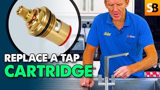 How to Replace a Ceramic Cartridge 💧 Dripping Tap Fix [upl. by Richardson]