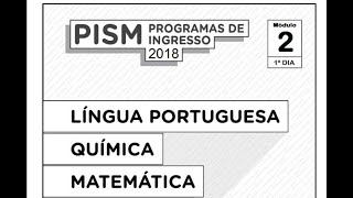 Resolução da Prova Objetiva de Matemática do PISM 2 2017 [upl. by Pat608]