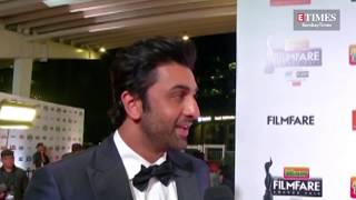 64th Filmfare Awards 2019  Ranbir Kapoor gets candid about Sanju Brahmastra and more [upl. by Bear]