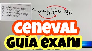 Examen CENEVAL  Ejercicios de la Guía EXANI II  Pensamiento MATEMÁTICO✅ [upl. by Kelcie631]