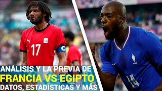 La Previa  FRANCIA VS EGIPTO  Juegos Olimpicos  Olimpiadas 2024 SEMIFINALES [upl. by Nyrhtak]