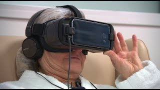 Anesthésie  la réalité virtuelle pour apaiser les patients  Allô Docteurs [upl. by Williams]