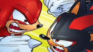 Shadow Presuper genesis wave vs Knuckles Presuper genesis wave Loquendo [upl. by Snah]