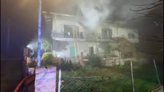 Incendio abitazione Sogliano al Rubicone [upl. by Sauder83]