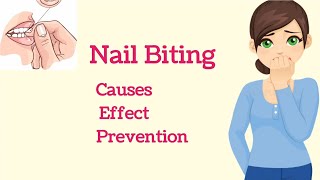 NAIL BITING SIDE EFFECT  HOW TO STOP NAIL BITING  Nail Biting ki aadat kaise chhode [upl. by Mosi]