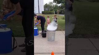 When Liquid Nitrogen meets Boiling Water science sistaskitchen scienceexperiment [upl. by Jeri]