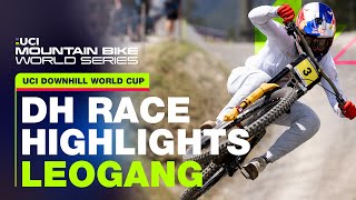 Leogang Downhill Mens Race Highlights  UCI Mountain Bike World Series [upl. by Volnak]