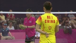 CHN v THA  Mixed Doubles Badminton Group D Full Match  London 2012 Olympics [upl. by Nalyad]