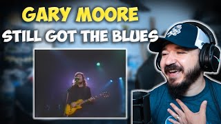 GARY MOORE  Still Got The Blues Live  FIRST TIME HEARING REACTION [upl. by Coheman4]