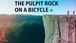 First ever bike ride to the Pulpit Rock  Preikestolen  Eirik Ulltang [upl. by Notsahc49]