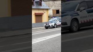 USC MOSSOS D’ESQUADRA HACIA AVISO emergency 112 police mossos [upl. by Knox]