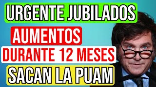 💥AUMENTOS x12 DURANTE UN AÑO 🛑Noticias para Jubilados y PNC de Anses CUANTO COBROAUMENTOSBONO [upl. by Naves]