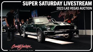 2023 LAS VEGAS BARRETTJACKSON quotAll the cars all the timequot LIVESTREAM  Saturday June 24 2023 [upl. by Aihsined]