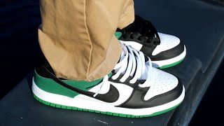 Nike SB Dunk Low Pro Classic Green 2024 JPack Review and on Feet [upl. by Ardath]