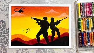 Veer Gatha Project Painting Name of the Gallantry Award Winner Painting [upl. by Enneibaf]