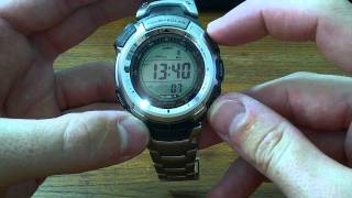 Часы Casio ProTrek PRG110T [upl. by Aeet]