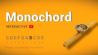 YouTube DIY Monochord  Play with your number keys sounds like a Guzheng😮 [upl. by Odab740]