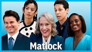 Kathy Bates amp more MATLOCK stars preview twists ahead for the reboot series  TV Insider [upl. by Hanleigh]