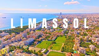 Limassol  Cyprus 🇨🇾 4K UHD Drone Footages [upl. by Minda]