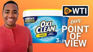 OxiClean Versatile Stain Remover Powder  Our Point Of View [upl. by Drandell]