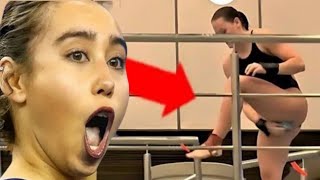 KATELYN OHASHI 😱🔥  2024 FLOOR THUMBLING GYMNASTICS FITNESS WORKOUTS amp DRIVING 2024 My comments [upl. by Ecnatsnoc]