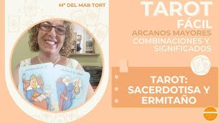 Clases de tarot Sacerdotisa y Ermitaño [upl. by Concoff]