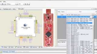 PSoC 4 Introduccion CY8CKIT049 Instalacion manejo pines [upl. by Chladek]