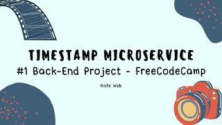 Timestamp Microservice  1 BackEnd Project  Indonesia freecodecamp backend nodejs express [upl. by Roon]