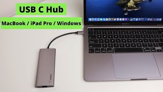 Belkin USB C HUB for MacBook Pro iPad Pro MacBook Air Windows 👨‍💻 [upl. by Varhol]