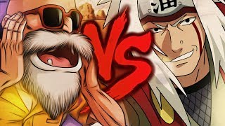 Mestre Kame VS Jiraiya  Duelo de Titãs [upl. by Droc]