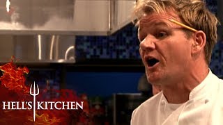 Gordon DESTROYS Customer  Hells Kitchen [upl. by Enneiluj281]