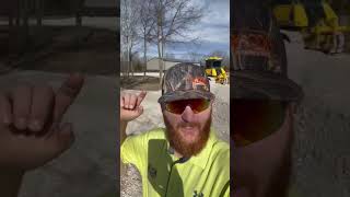 Part 2 How to fix your gravel driveway 👷‍♂️ tipsandtricks tips excavation drainage driveway [upl. by Bartram]