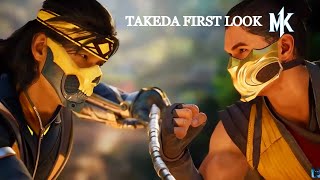 TAKEDA IS IN MORTAL KOMBAT 1 First Look [upl. by Donica]