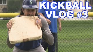 I ATE 3RD BASE  Kickball Vlogs 3 [upl. by Judenberg740]