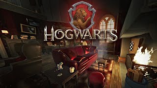 Gryffindor Common Room ◈ Harry Potter ASMR Ambience ◈ Immersive Walking inside Hogwarts [upl. by Anirroc811]