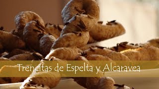 PALITOS DE PAN DE ESPELTA Y ALCARAVEA [upl. by Orgell]