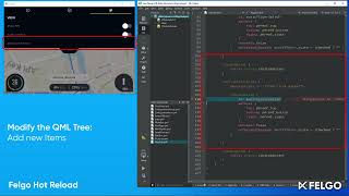 QML Hot Reload EBike Demo [upl. by Elkcim40]