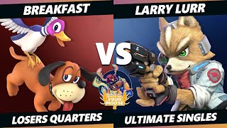 Show Me Your Moose 2 TOP 8  Larry Lurr Fox Vs Breakfast Wii Fit Trainer Duck Hunt Sora SSBU [upl. by Nicholle]