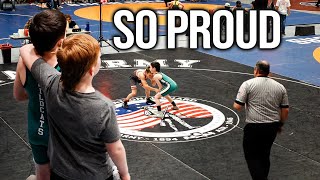 YOU EITHER WIN OR YOU LEARN  2023 WRESTLING STATE TOURNAMENT [upl. by Gnos241]