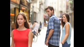 Distracted Boyfriend Meme AI [upl. by Shelli]