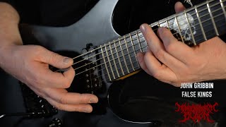 Monochromatic Black  False Kings Guitar Playthrough by John Gribbin [upl. by Jaban2]