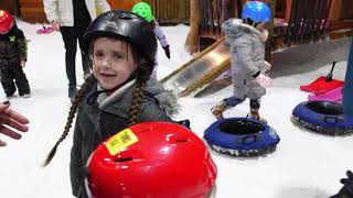 Snowdome Tamworth  Climbing and Snow Fun with the girls [upl. by Noiz]