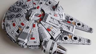 Lego STAR WARS 75105 Millennium Falcon MOD [upl. by Acsicnarf]