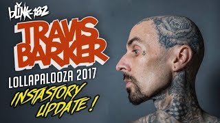 Travis Barker ‒ Blink182 LIVE at Lollapalooza  Mad Skill Showcase  2017 [upl. by Octavian]