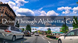 Alpharetta Georgia  Driving Tour  4K [upl. by Pell]