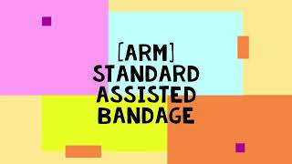 Compression Bandage For Lymphoedema Arm – Assisted [upl. by Tristam]